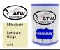 Preview: Mitsubishi, LeHavre Beige, S25: 500ml Lackdose, von ATW Autoteile West.